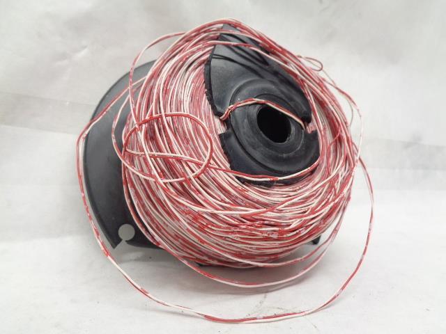 TEXARKANA 24 CCB CROSS CONNECT WIRE RED/WHITE 1000FT SPOOL *HALF REEL* R27