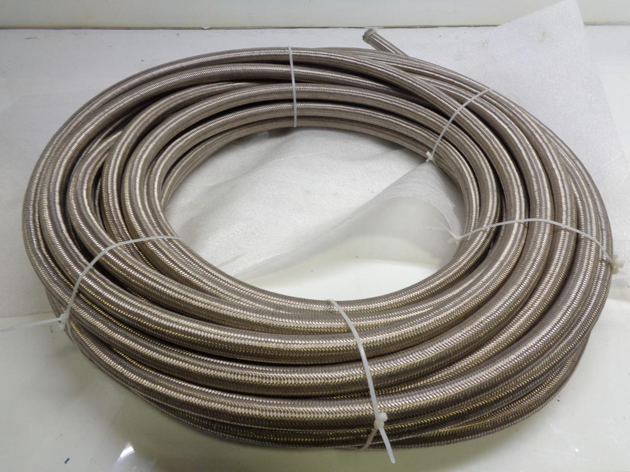 NEW UNBRANDED BRAIDED HOSE 1-1/8" (O.D) APPROXIMATELY 150 FEET & 6 INCHES R3