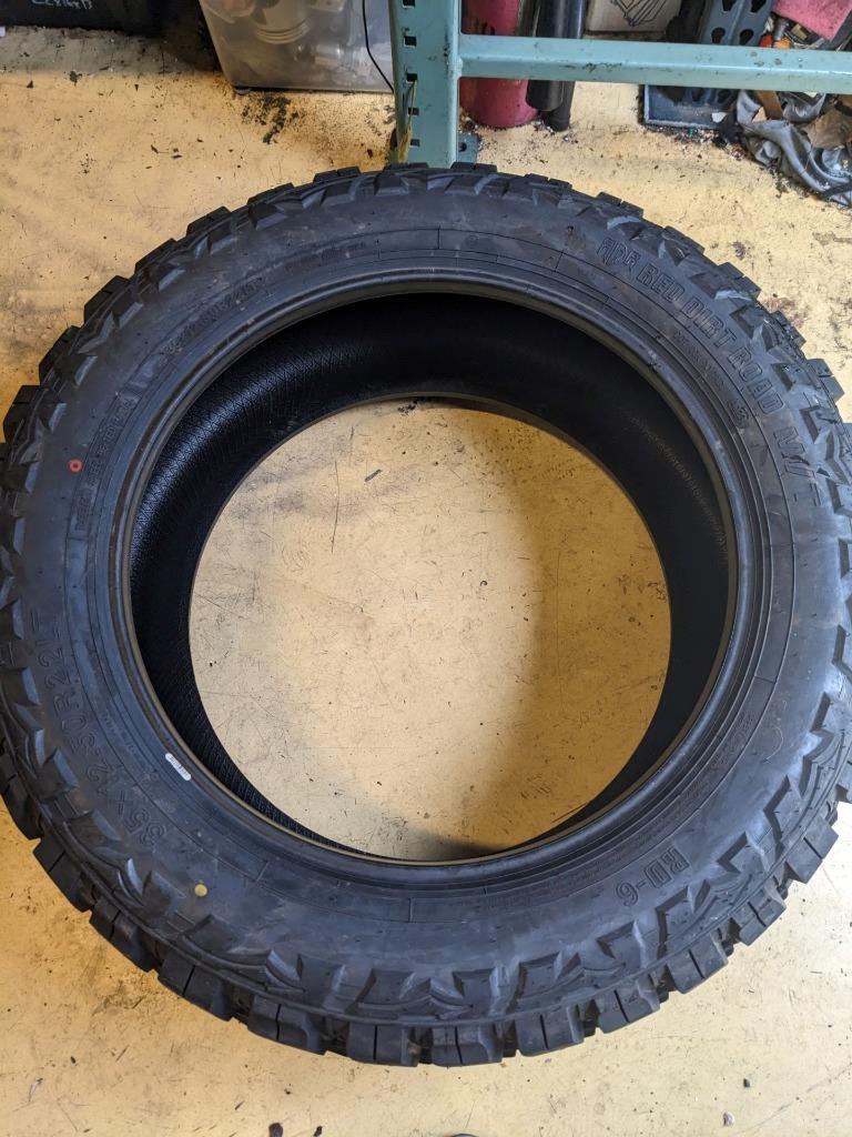 RED DIRT ROAD RD-6 MT LT 35 12.5 22 117Q LRE 10PLY TIRE T3512522RDR-MT CQ2