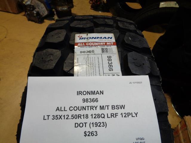 LANCASTER LS-67 M/T BSW LT 35 12.50 24 111Q LRE 10PLY TIRE PLNB9MC BQ4