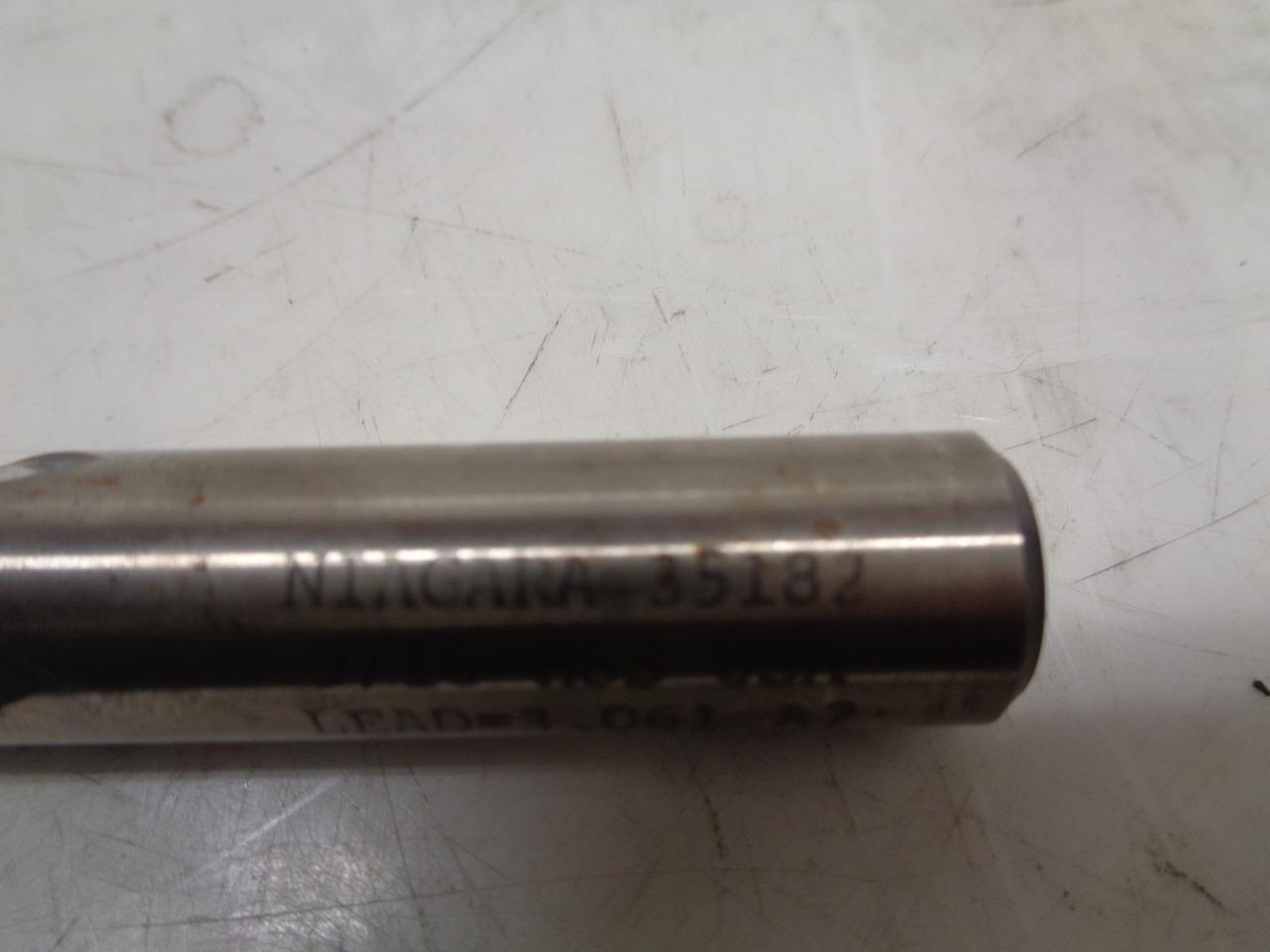 NEW NIAGARA 35182 CARBIDE END MILL 9/16"x1-1/2" 4 FLUTE R22T6BA