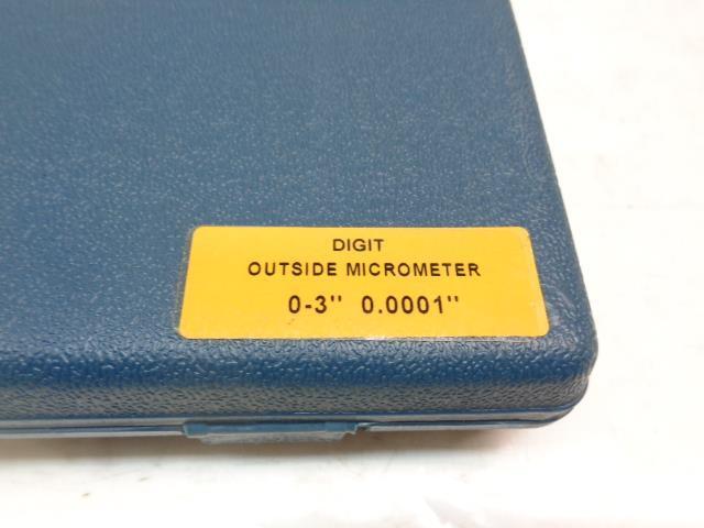 NEW FOWLER 52-224 MICROMETER SET 0-3" 0.0001" (COMPLETE) R22T5
