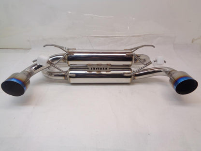 INVIDIA GEMINI R400 DUAL LAYERED TITANIUM TIP EXHAUST MUFFLER FOR BRZ/86/FRS SR