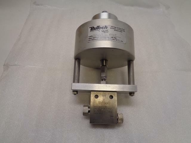 Butech 20UV91-AT05 High Pressure 20,000PSI Hydrogen Valve w/ Acuator New R10