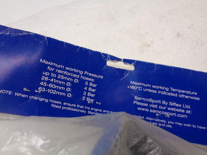 SAMCO TCS-60A BLK SILICONE REINFORCED INTERCOOLER HOSE KIT (SEE DESCRIPTION) R16