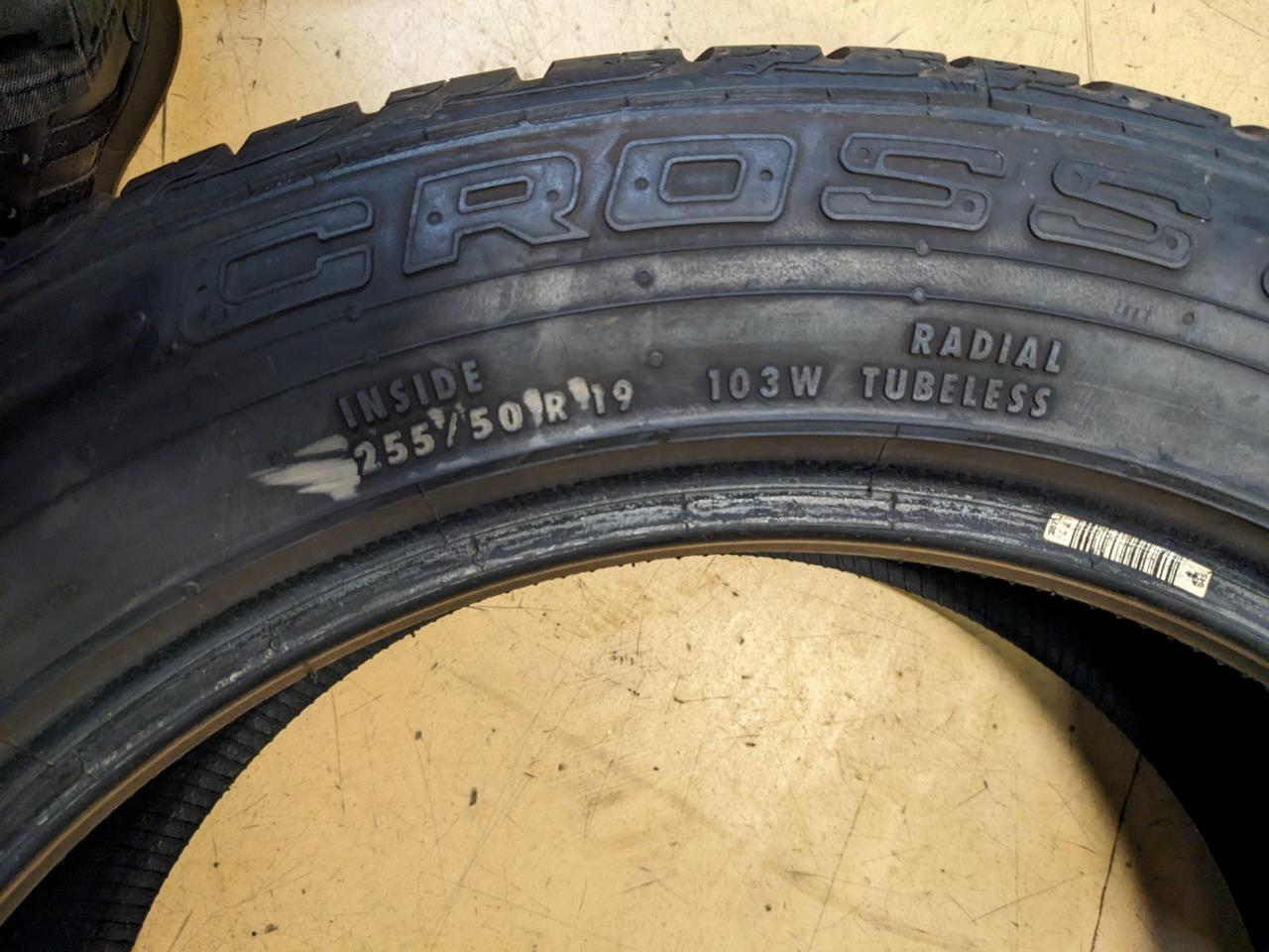 DTO CONTINENTAL CROSSCONTACT  MO P 255 50 19 103W XL TIRE 3548790000 CQ3
