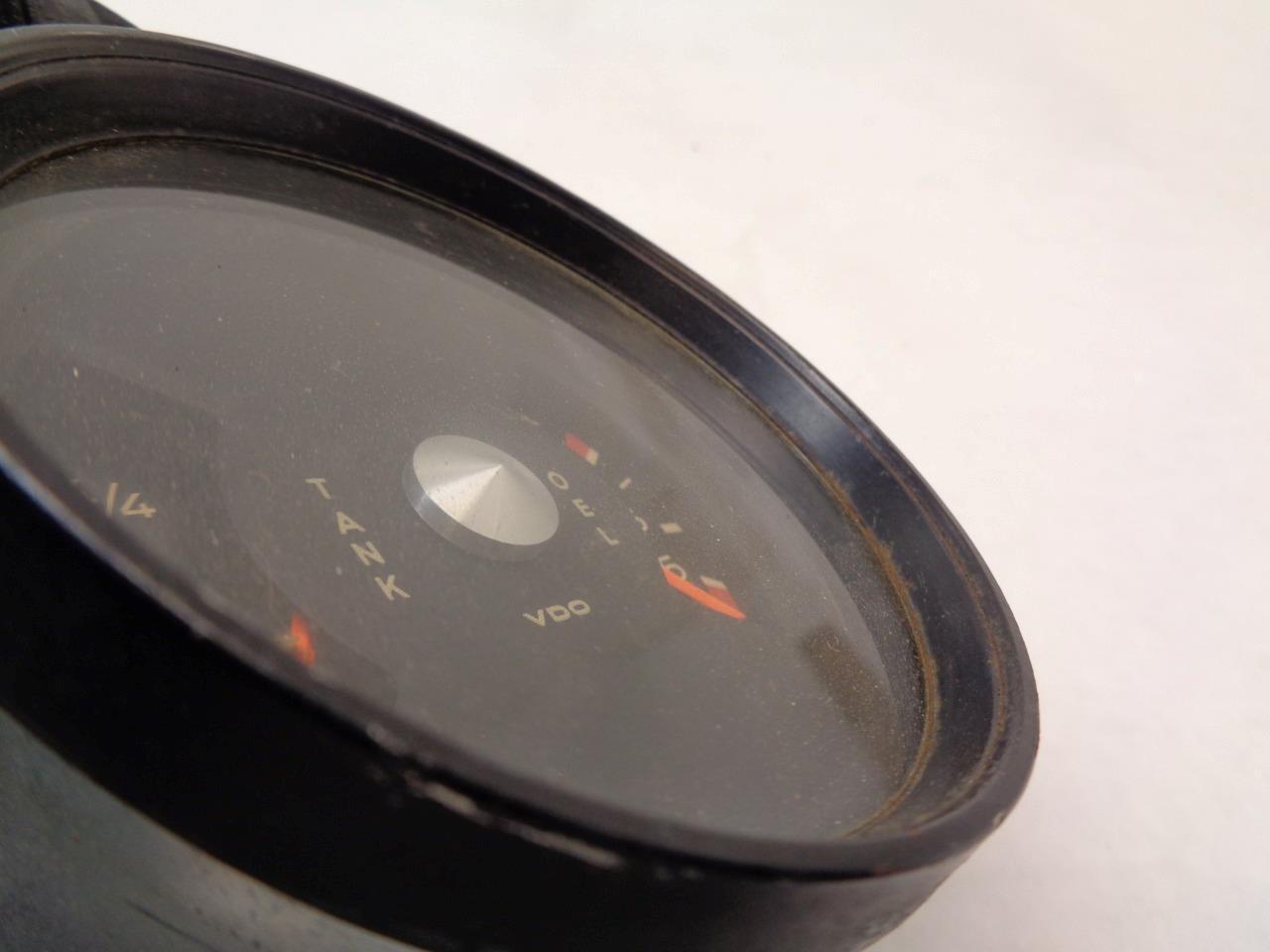 GENUINE PORSCHE 65-69 912 VDO 80MM 62L FUEL INSTRUMENT CLUSTER 90164150200 R23TE