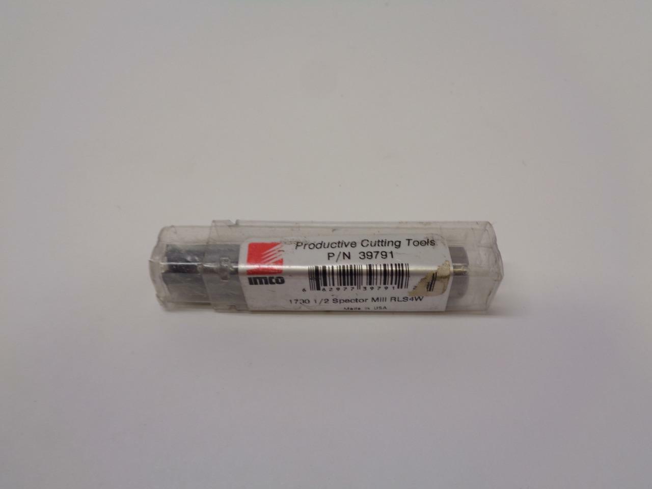 NEW IMCO PRODUCTIVE CUTTING TOOLS 1730 1/2 SPECTOR MILL RLS4W 39791