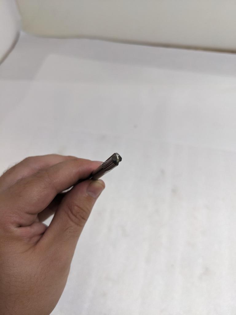 MICRO 100 SR-250-4 1/4" CARBIDE ROUND SOLID DRILL/REAMER BLANK 4" OAL NEW R22T5