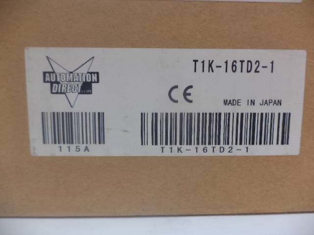 NEW AUTOMATION DIRECT AMBIENT TEMPERATURE T1K-16TD2-1 R15T2