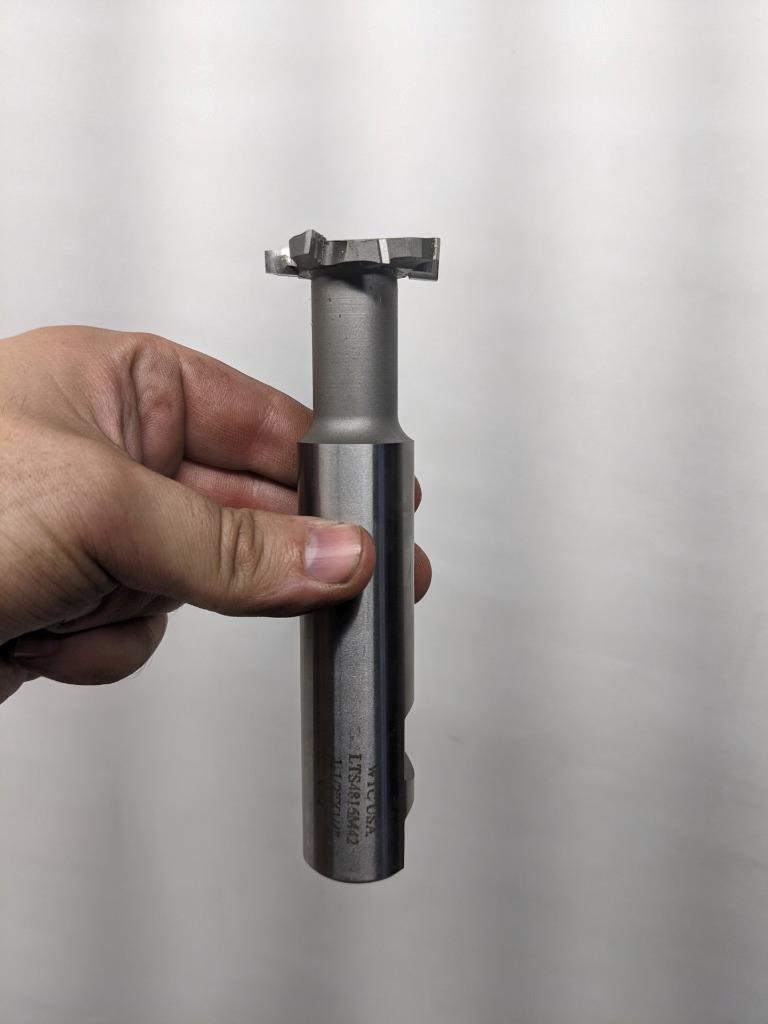 WHITNEY TOOL 20310 LONG SHANK T-SLOT MILLING CUTTER 1-1/2" CUT DIA NEW R22T5
