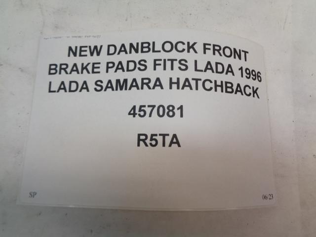 NEW DANBLOCK 457081 FRONT BRAKE PADS FITS LADA 1996 LADA SAMARA HATCHBACK R5TA