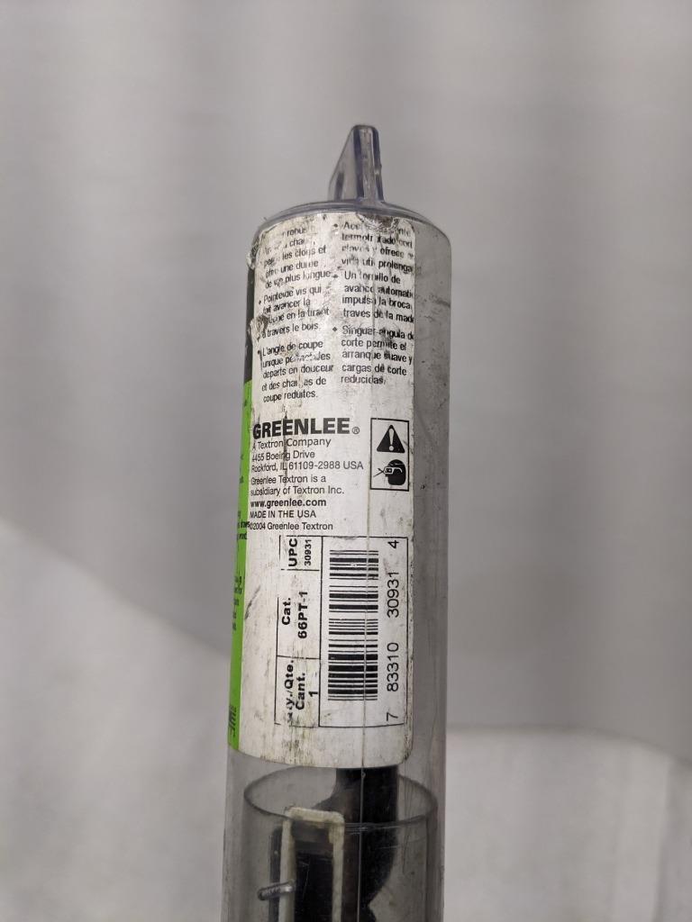 GREENLEE 30931 NAIL EATER II WOOD BORING BIT 1"X18" 66PT-1 NEW D0