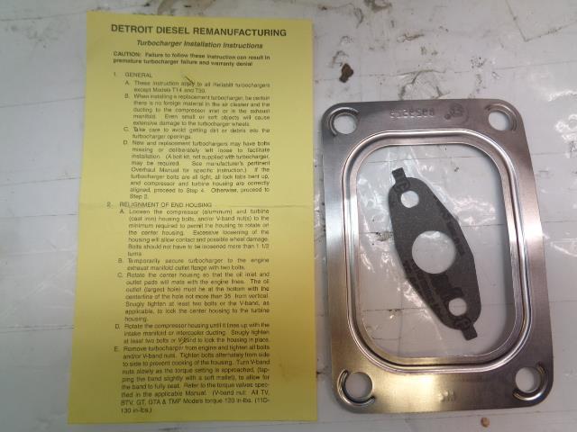 DETROIT DIESEL R23534004 TURBOCHARGER GTA FOR DETROIT DIESEL SERIES 60 REMAN E2