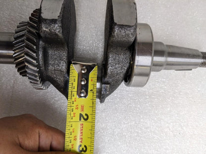 BRIGGS AND STRATTON 593662 CRANKSHAFT FOR 19J137-0001-F1 SMALL ENGINE NEW R32