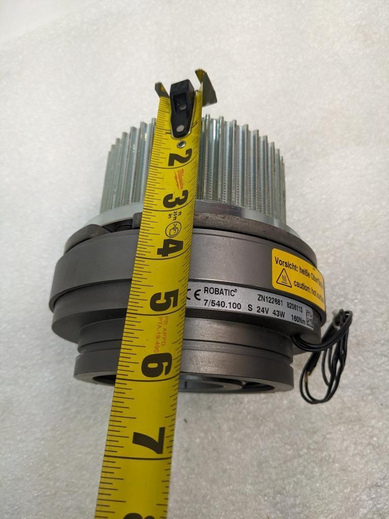 MAYR ROBATIC ELECTROMAGNETIC CLUTCH ZN122881 7/540.100 S 24V 43W R32