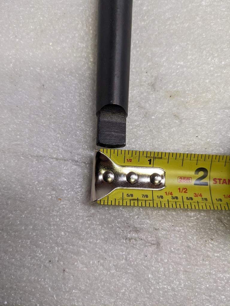 UNBRANDED 45/64" HIGH SPEED DRILL BIT 9-1/2" OAL 6" FLUTE RH HALF CASE NEW D0