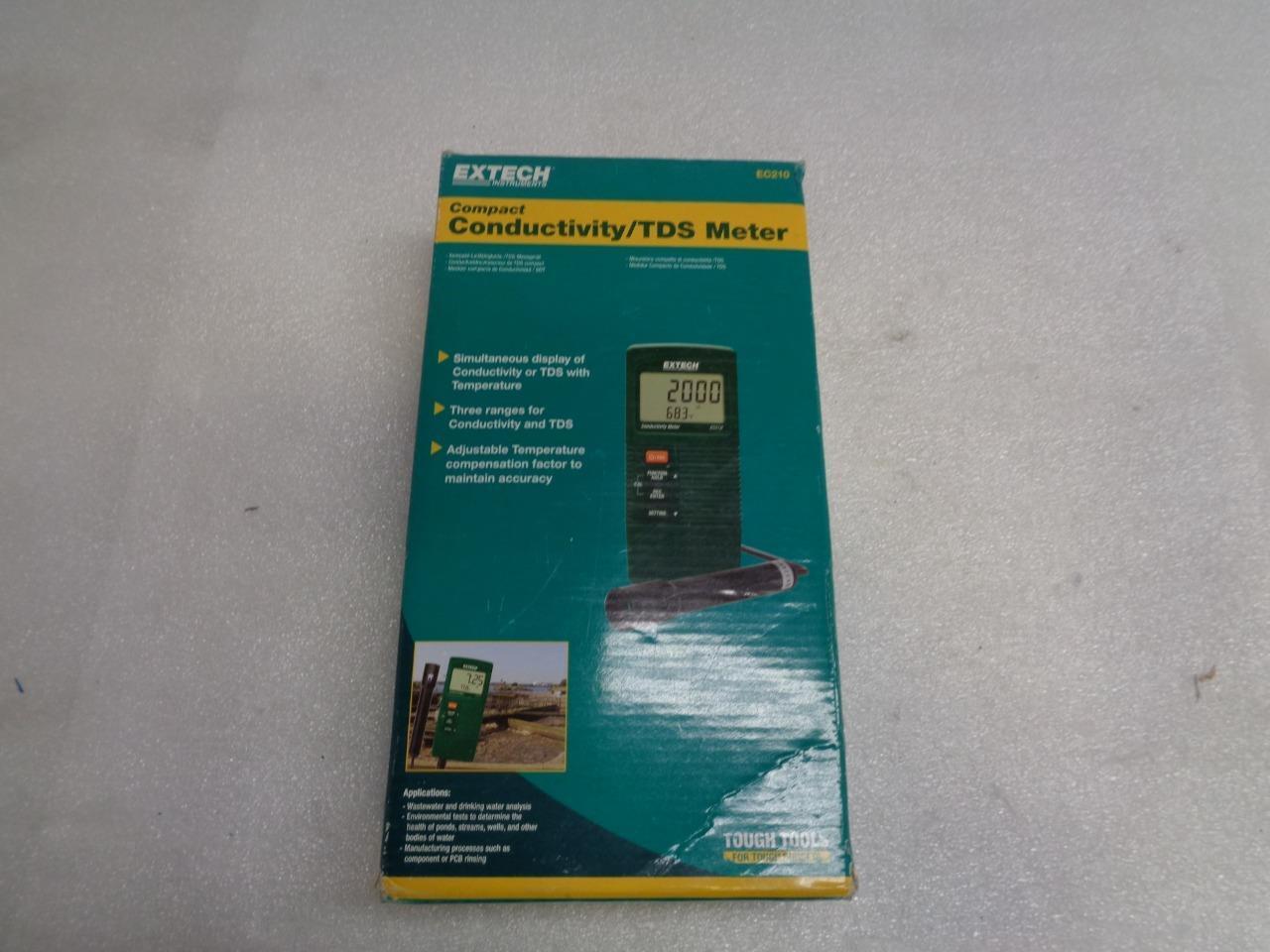 Extech Compact Conductivity/TDS Meter EC210 NEW R6TD