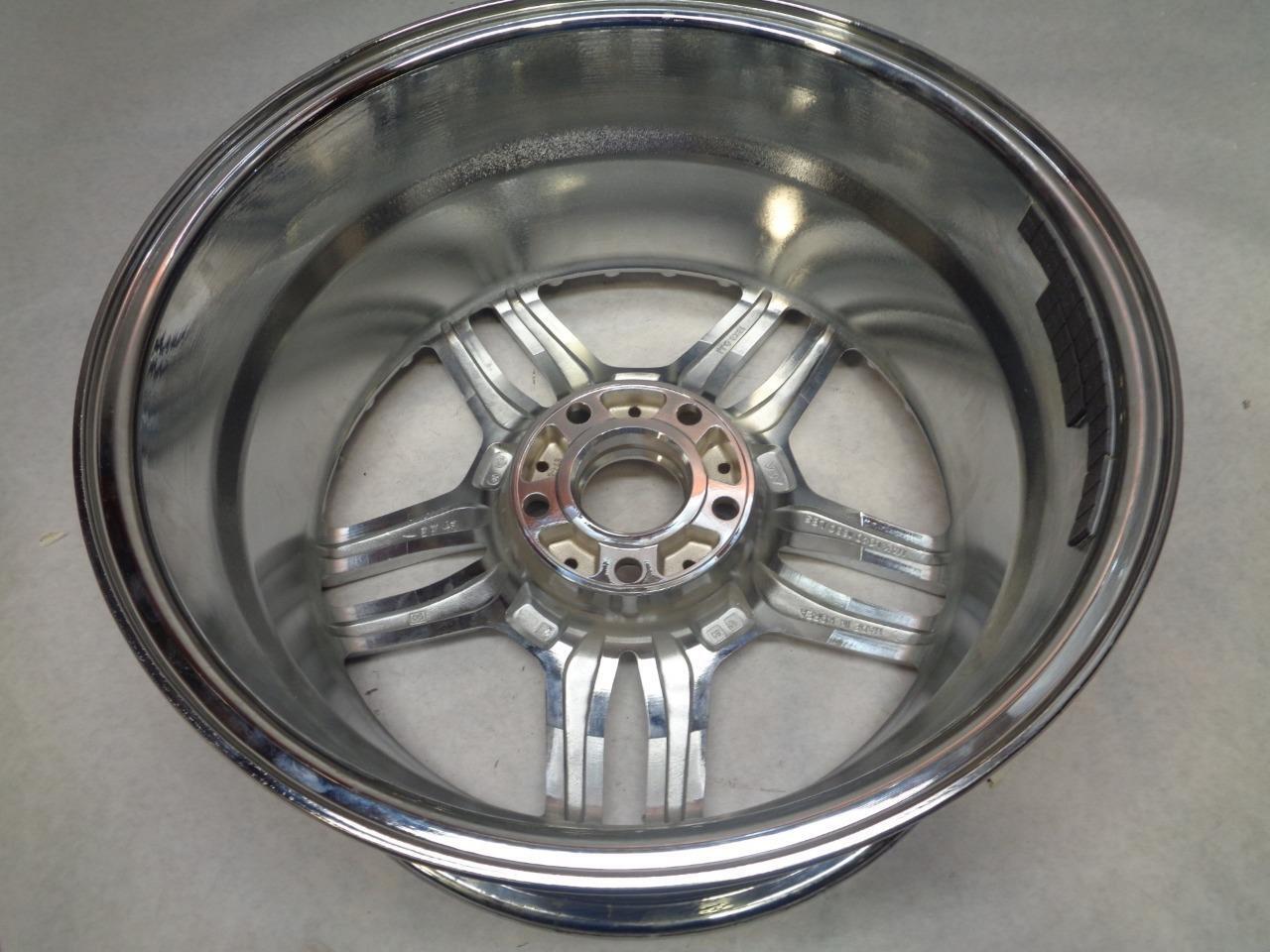 1 NEW ASA AR9 TWO PIECE CHROME WHEEL 18X8 5X120 ET45 WR