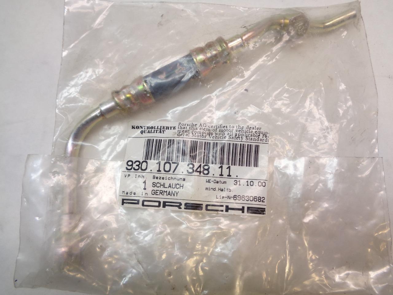 GENUINE PORSCHE 911 930 PRESSURE FED TENSIONER OIL LINE 930.107.348.11 R21