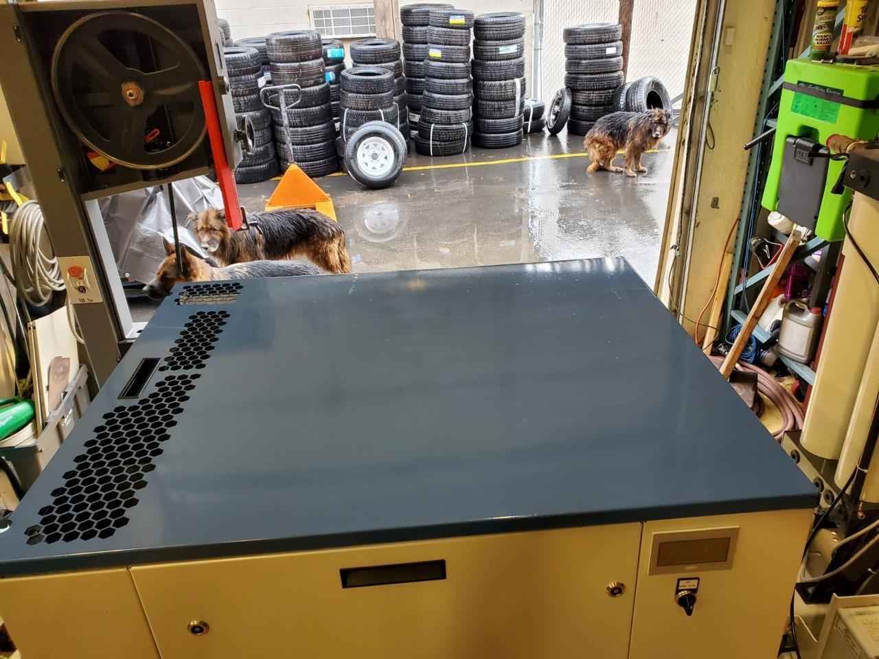 Powerex Whisper Air STES0754 Oil Less Scroll Air Compressor Drier 23scfm 120G