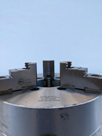 BISON 10" SELF CENTERING CHUCK WITH FINE ADJUSTMENT FRONT MOUNTING 3565-10 R34