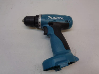 USED MAKITA 6280DWPLE CORDLESS DRILL/LIGHT COMBO KIT 14.4V 10MM3/8" W CASE BSR35