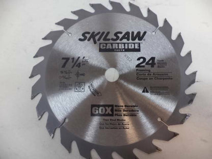 SKIL  7-1/4" 24 Tooth Carbide Tipped Saw Blades 25 PACK 75724B25 SP1T2