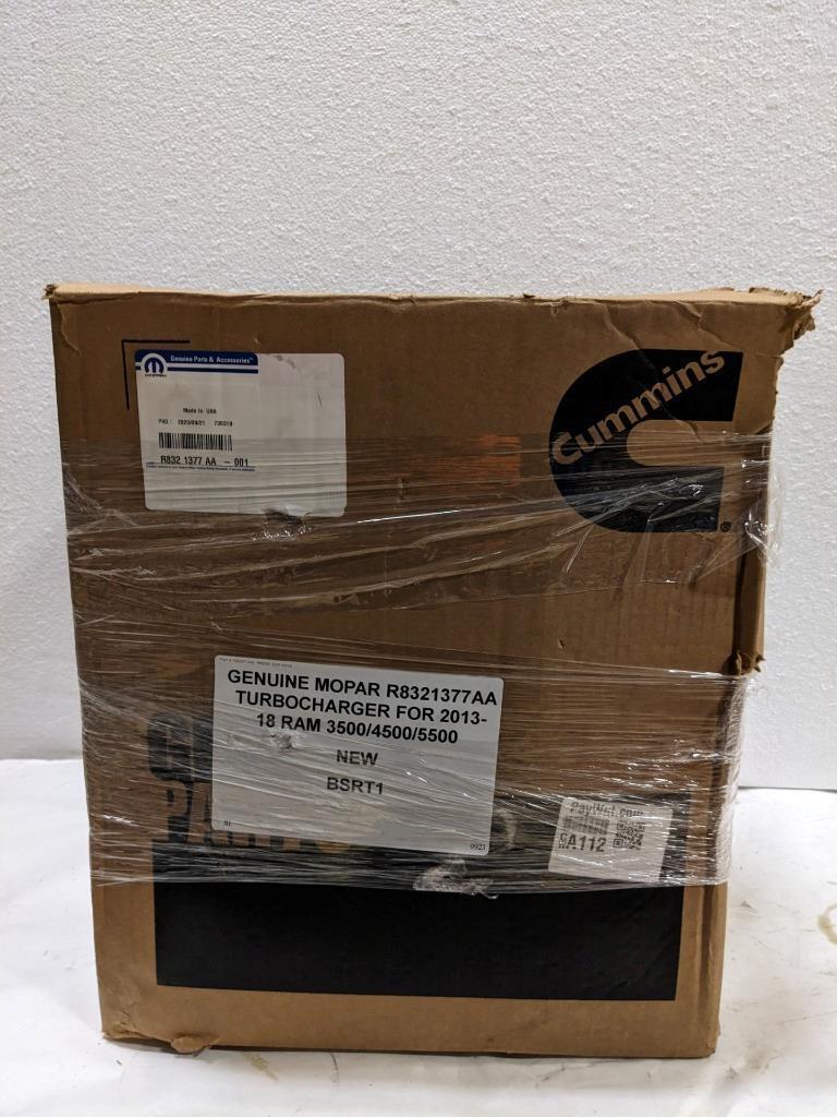 GENUINE MOPAR R8321377AA TURBOCHARGER FOR 2013-18 RAM 3500/4500/5500 NEW BSRT1