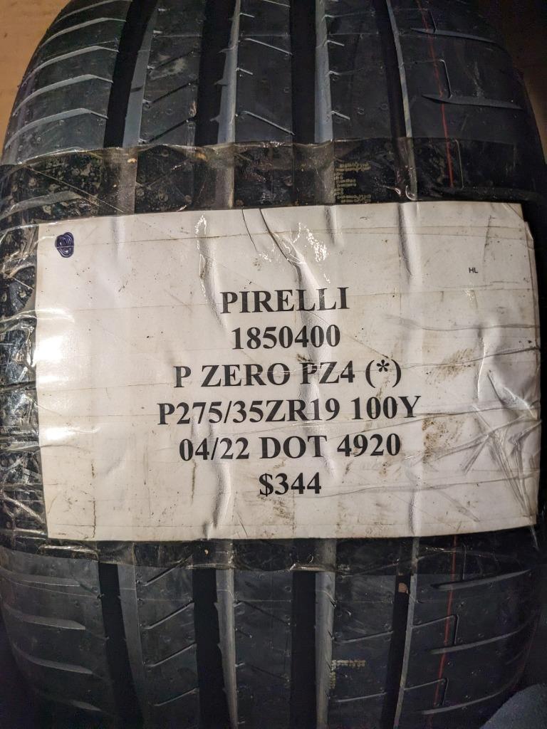 PIRELLI P ZERO PZ4 (*) P 275 35 19 100Y TIRE 1850400 CQ2