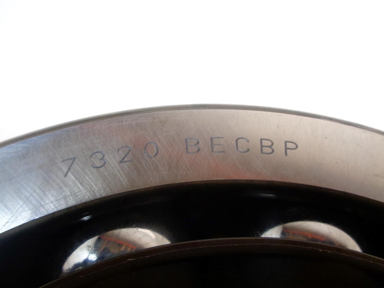 SKF EXPLORER ANGULAR CONTACT SINGLE ROW 100x215x45mm BALL BEARING 7320BECBP R15