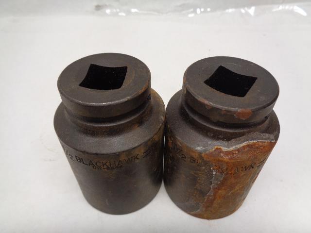 NEW BLACKHAWK 1 1/2" DEEP IMPACT 6-POINT SOCKET UW-2648 *RUSTED* R22