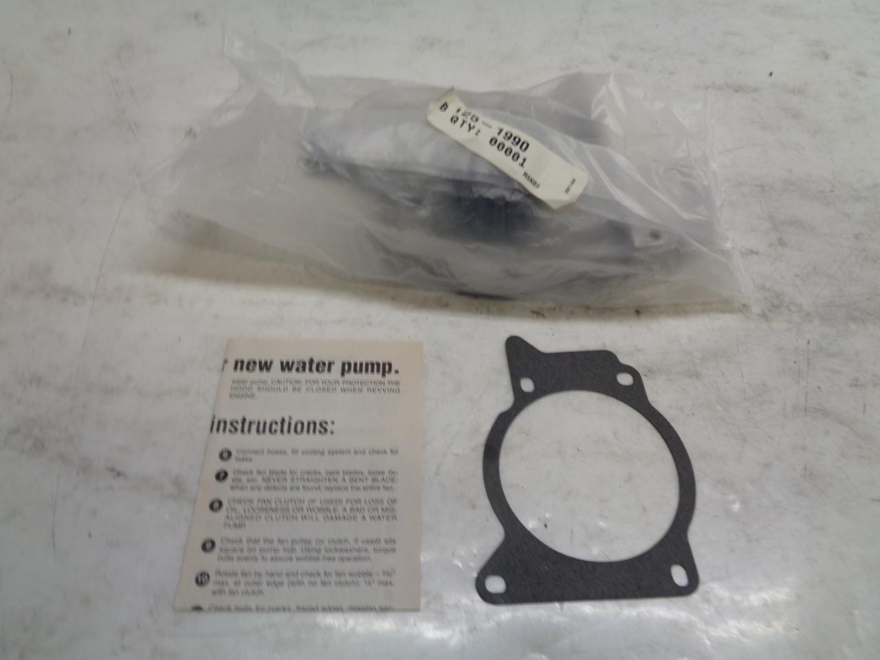 NEW PRESTONE GMB FORD/MERCURY WATER PUMP 125-1990 CP4107 R12 TB