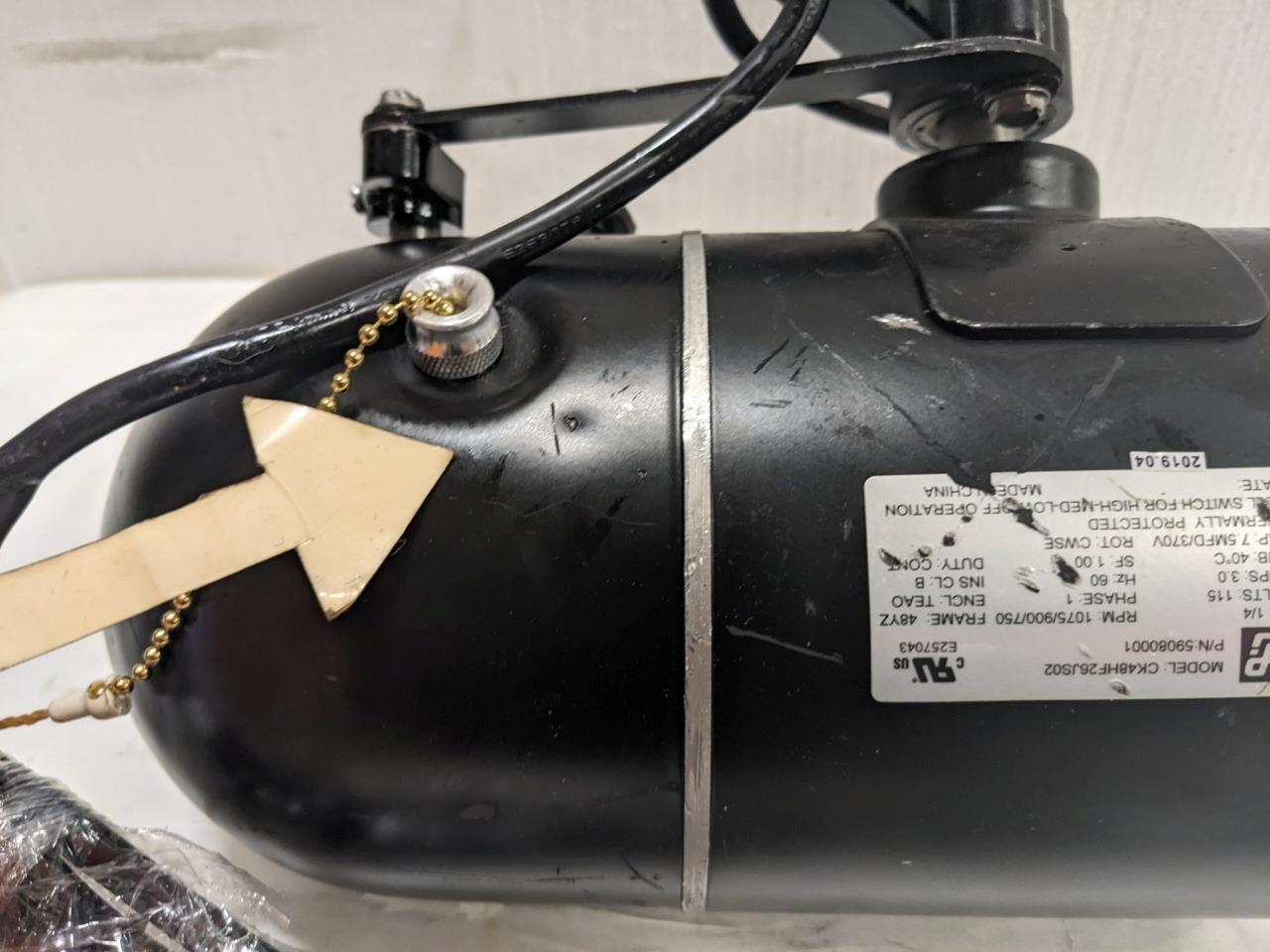 TPI Corporation ACU 30-PO 120V 60Hz 2.7A Oscillating Fan Replacement Motor BSIG1