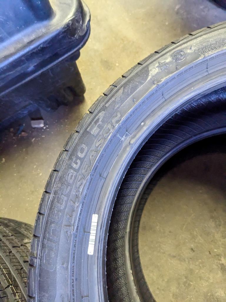 2 PIRELLI CINTURATO P7 A/S (*) BMW RUNFLAT P 205 45 17 88V XL TIRES 2246100 CQ3