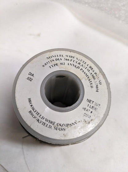 NONELECTRICAL WIRE STEEL CRES ALLOY DIAM .32 1 LB NEW R5