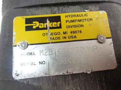 NEW PARKER HYDRAULIC PUMP/MOTOR M2B16912T20NB R33
