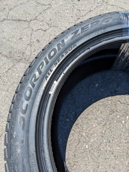 4 PIRELLI SCORPION ZERO A/S LR LAND ROVER P 275 45 21 110Y XL TIRES 3432500 CQ3