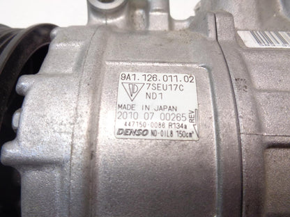 USED DENSO for PORSCHE 9A1 126 011 02 AC COMPRESSOR (SEE DESCRIPTION) R2