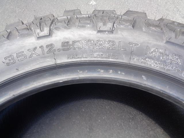 1 FURY COUNTRY HUNTER M/T 2   LT 35 12.50 R22 117Q LRE 10PLY BSW  TIRE SU16