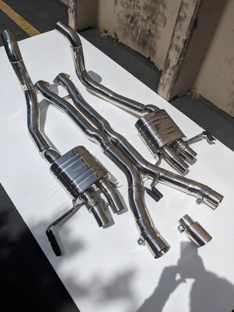 PARTIAL CORNERSTONE CPS-CBE-C7SS 3" CATBACK EXHAUST KIT FOR 14-19 C7 NEW B2