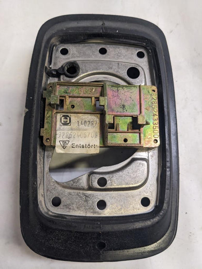 PORSCHE 944 INCOMPLETE EXTERIOR DOOR SIDE MIRROR FRAME 94473104101 USED R25
