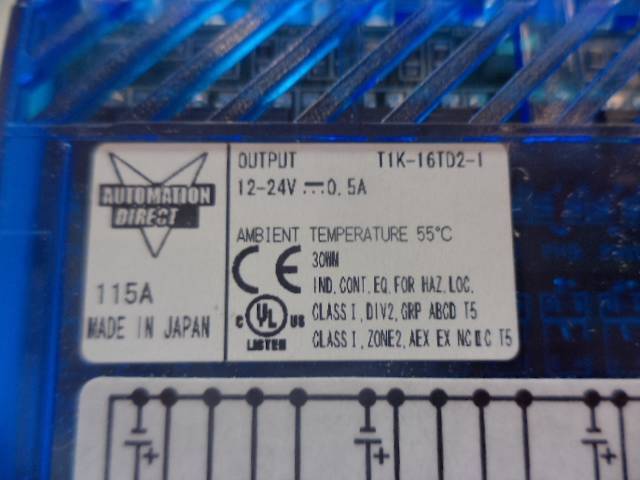 NEW AUTOMATION DIRECT AMBIENT TEMPERATURE T1K-16TD2-1 R15T2