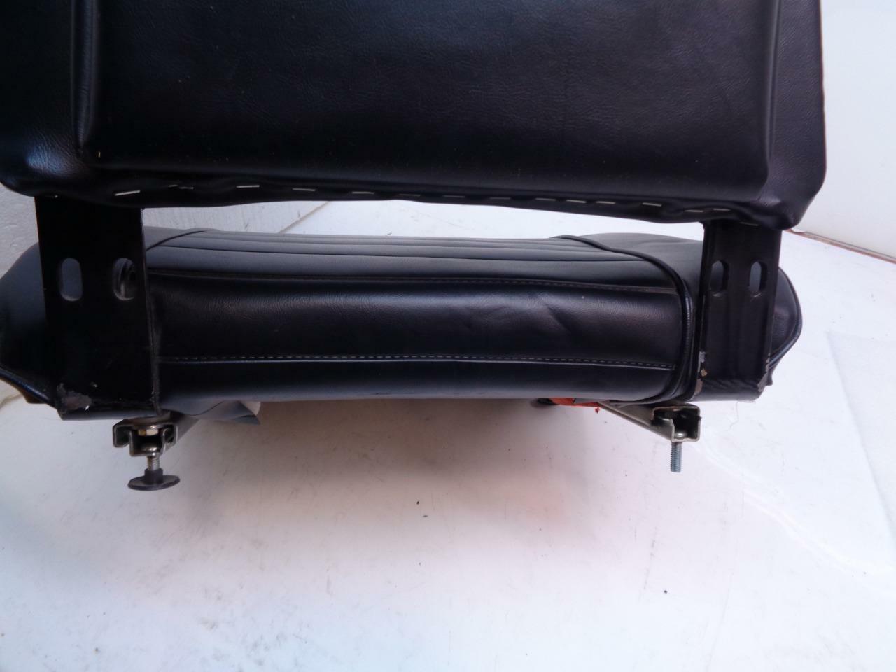 NEW GENUINE CAT INDUSTRIAL MULTI TERRAIN LOADER BLACK VINYL CUSHION SEAT SR