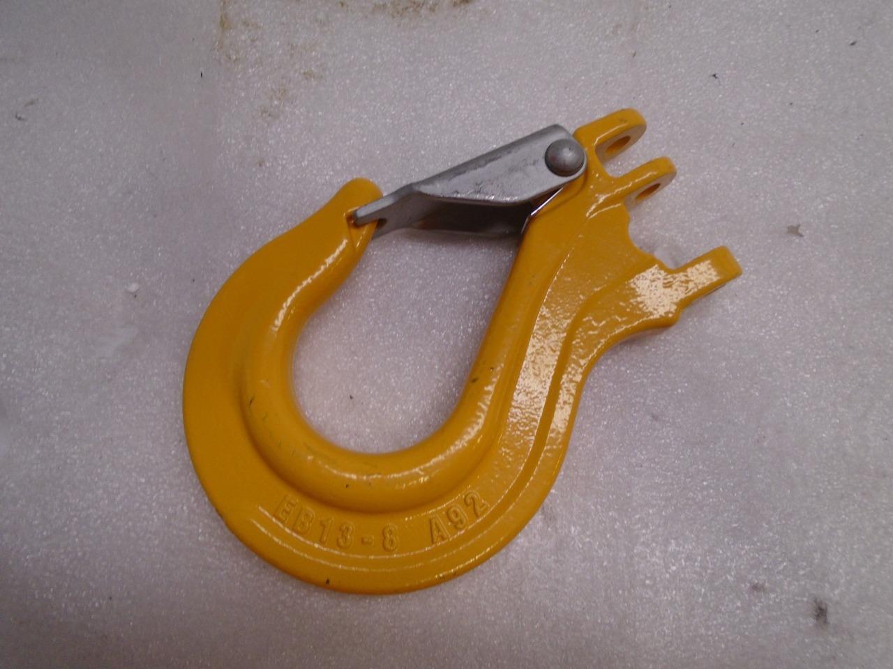 HEAVY DUTY INDUSTRIAL CRANE HOOK UNKNOWN (POSSIBLY STAHL OR HARRINGTON) R22T7