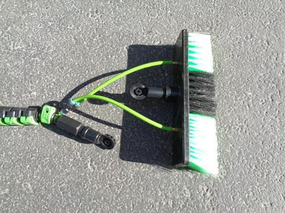 AquaSpray Superlite 30 Outdoor Window Cleaner 30' Water Fed Pole and Brush R28