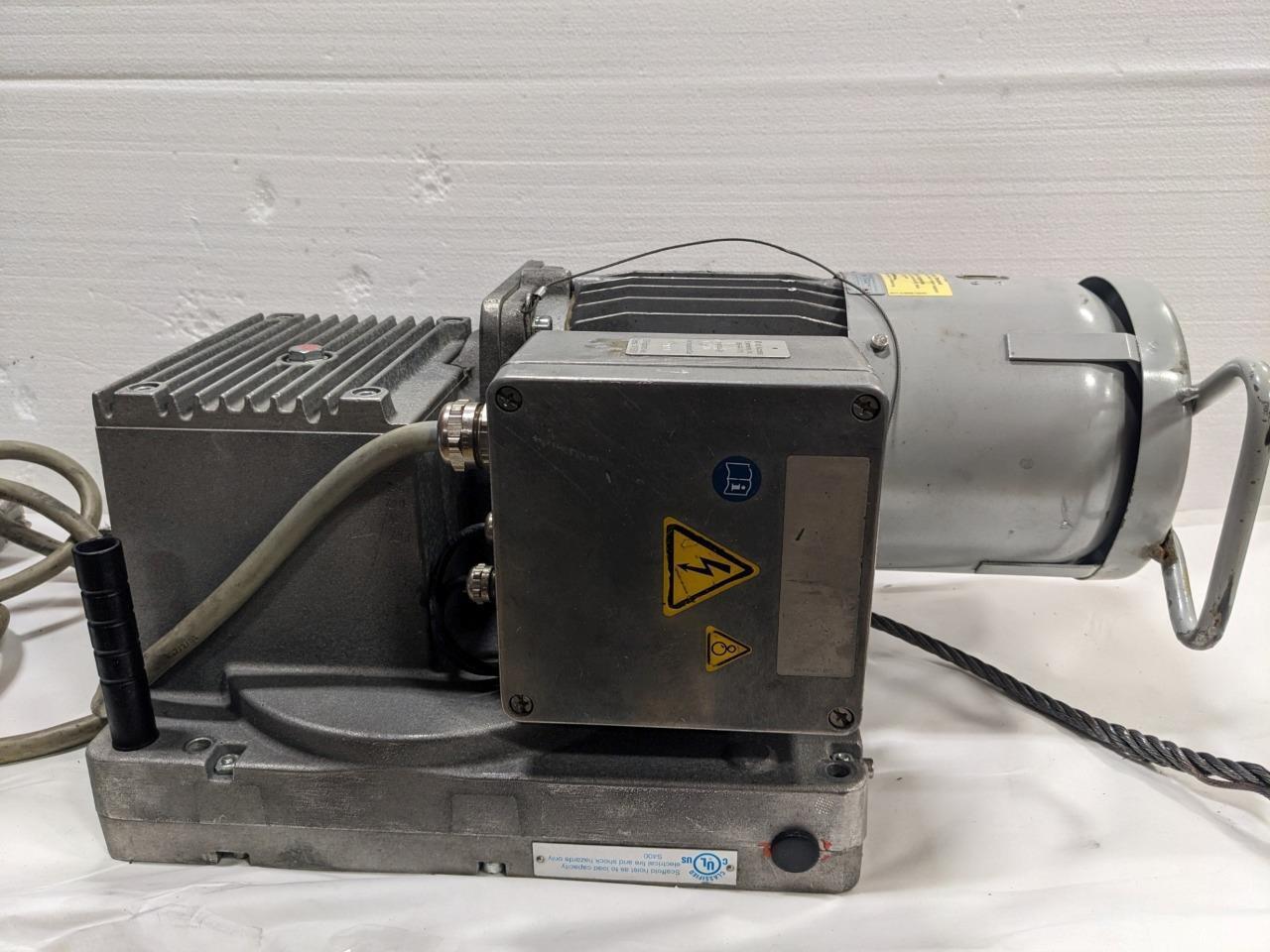 USED TIRAK TM ELECTRIC ROPE HOIST 2017 839KG / 1849LBS TYPE XE 1030 PO BSRG4