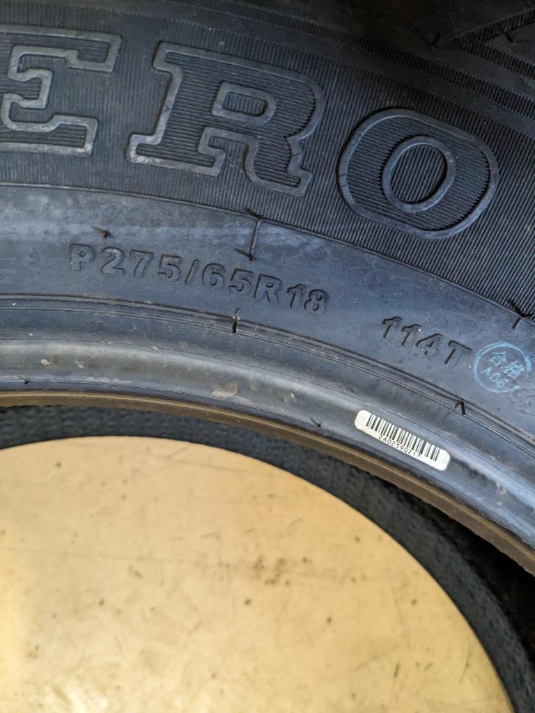GT RADIAL SAVERO HT2 BSW P 275 65 18 114T SL TIRE B541 CQ2