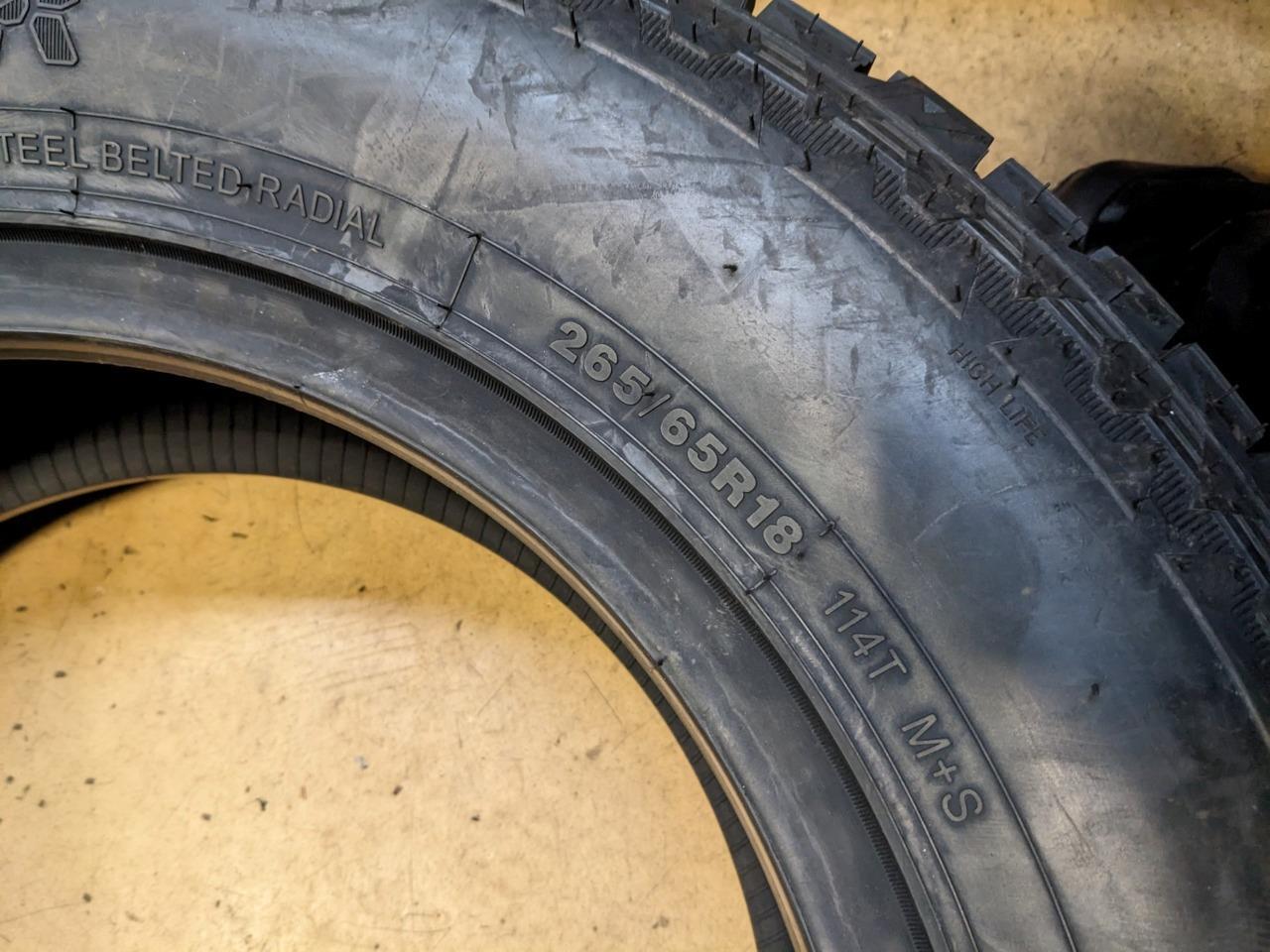 MILESTAR PATAGONIA  ATR BSW P 265 65 18 114T SL TIRE 24651004 CQ1
