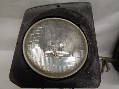 Porsche 944 Gloss Black Headlight Assembly PAIR USED GENUINE R25